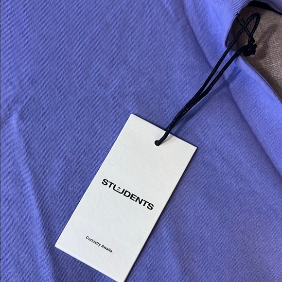 Students Golf Purple Short Sleeve Tee - Picture 4 of 7